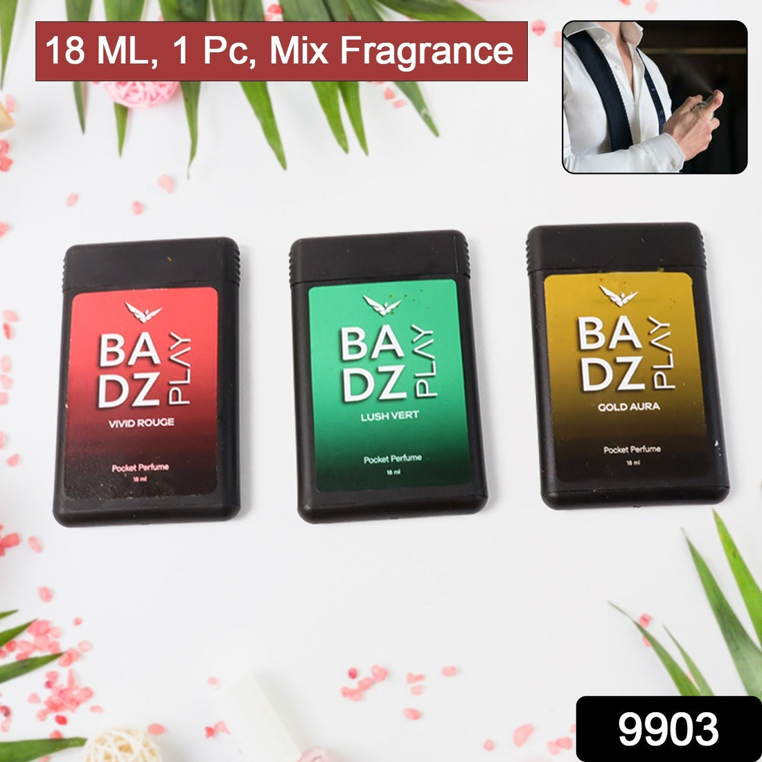 IKI Mini Pocket Perfume 18ml (1 Pc / Mix Fragrance)