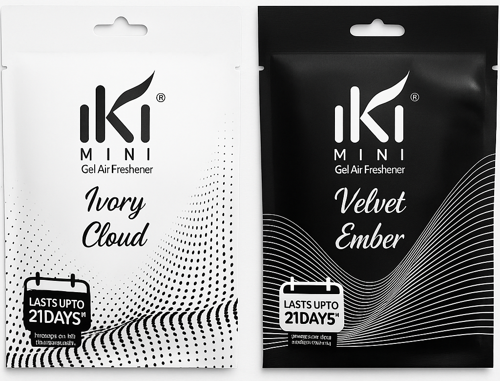 IKI Mini Gel Air Freshener (PACK OF 6)